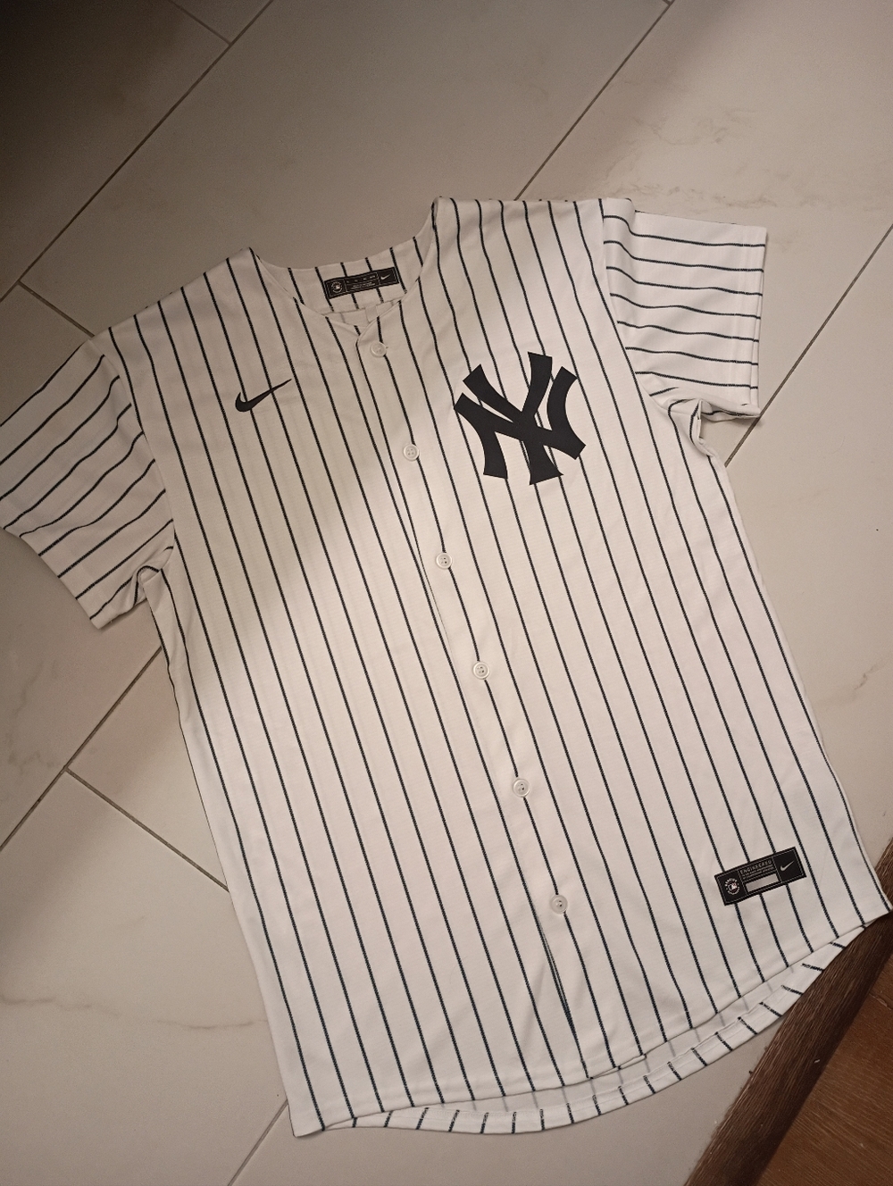 Authentic New York Yankees Nike Pinstripe Baseball Jersey